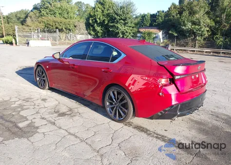 2023 Lexus Is 350 F Sport from USA, damaged, VIN JTHGZ1B20P5065435